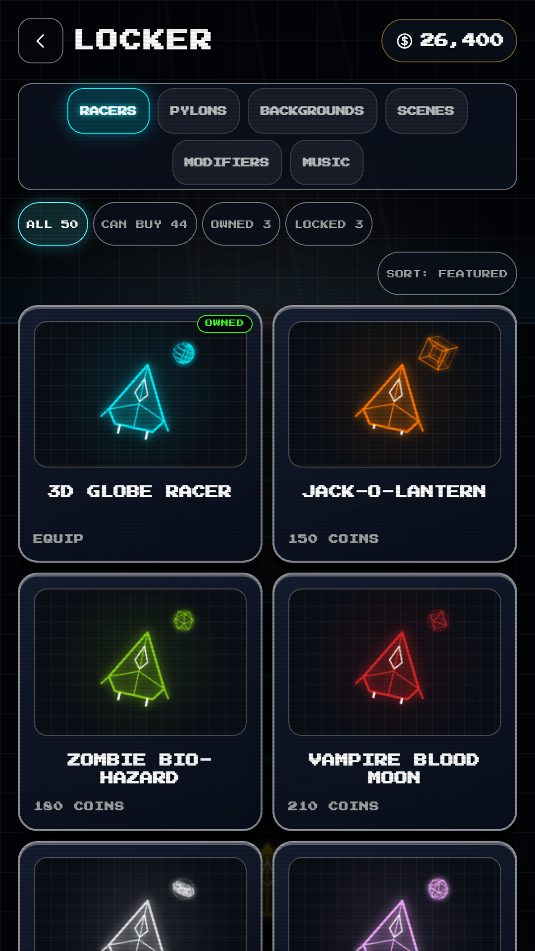 Grid Racer 3D gameplay screenshot