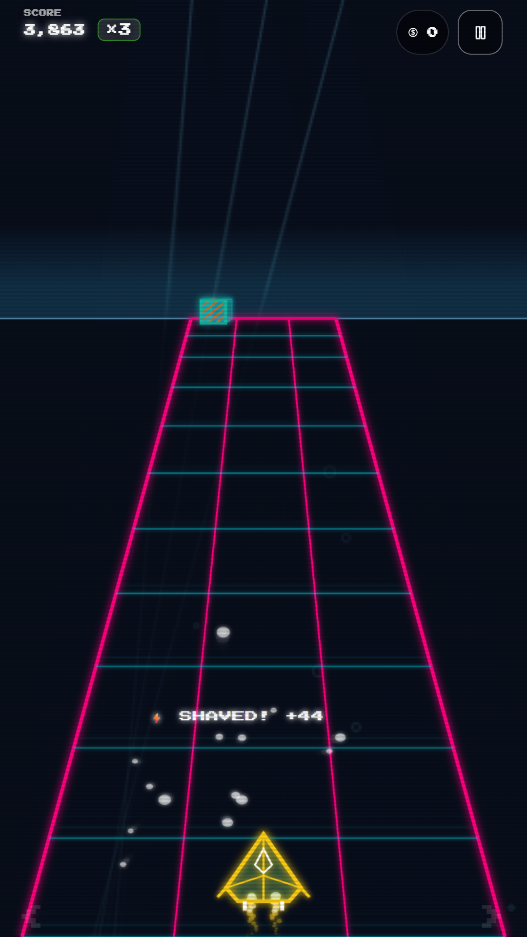 Grid Racer 3D gameplay screenshot