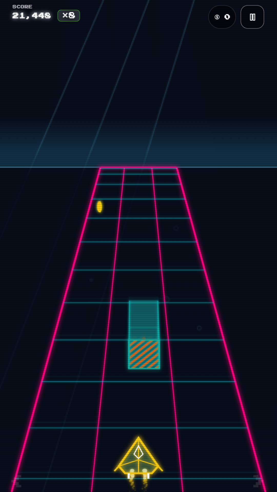 Grid Racer 3D gameplay screenshot