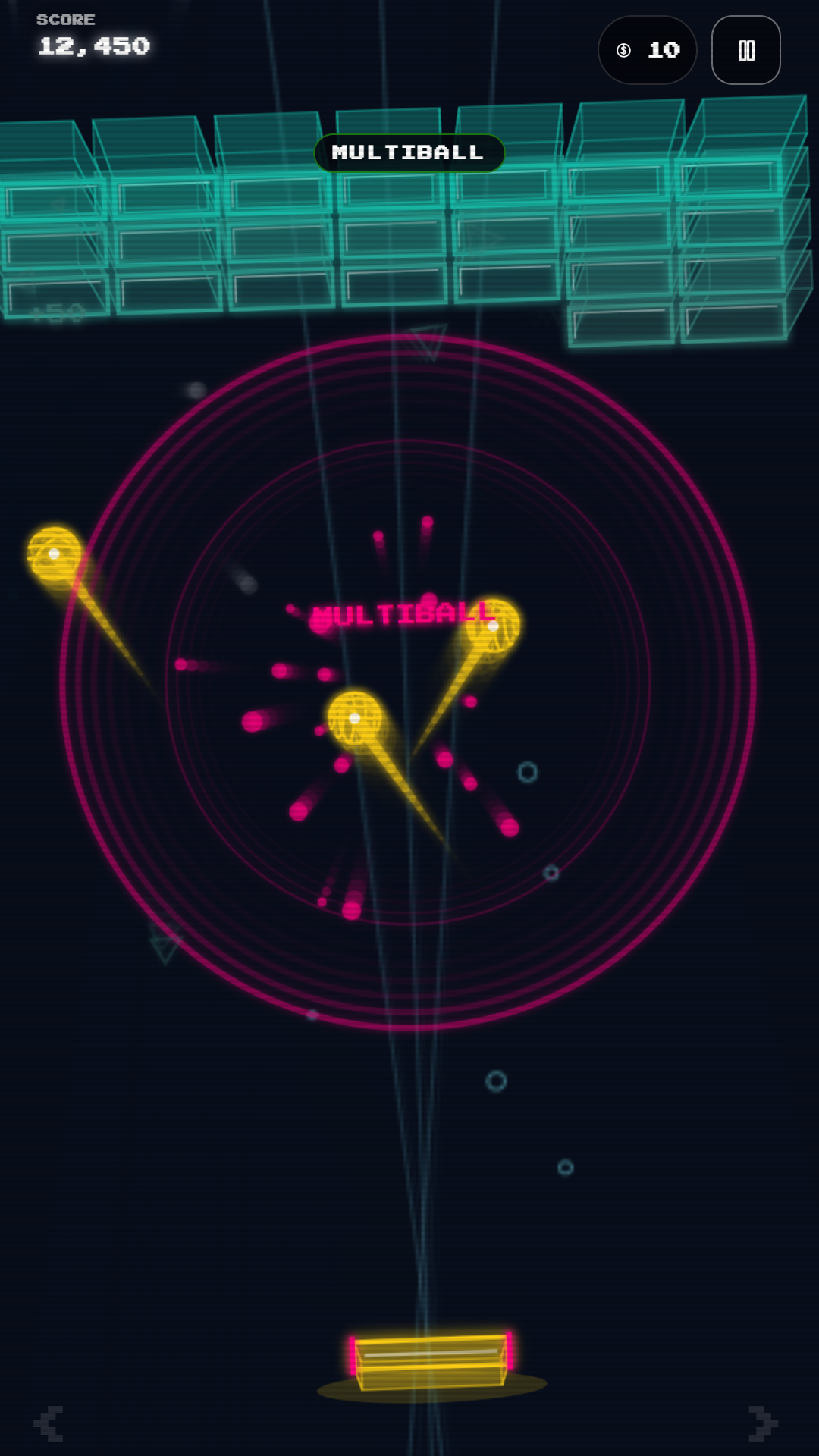 Neon Shatter 3D gameplay screenshot