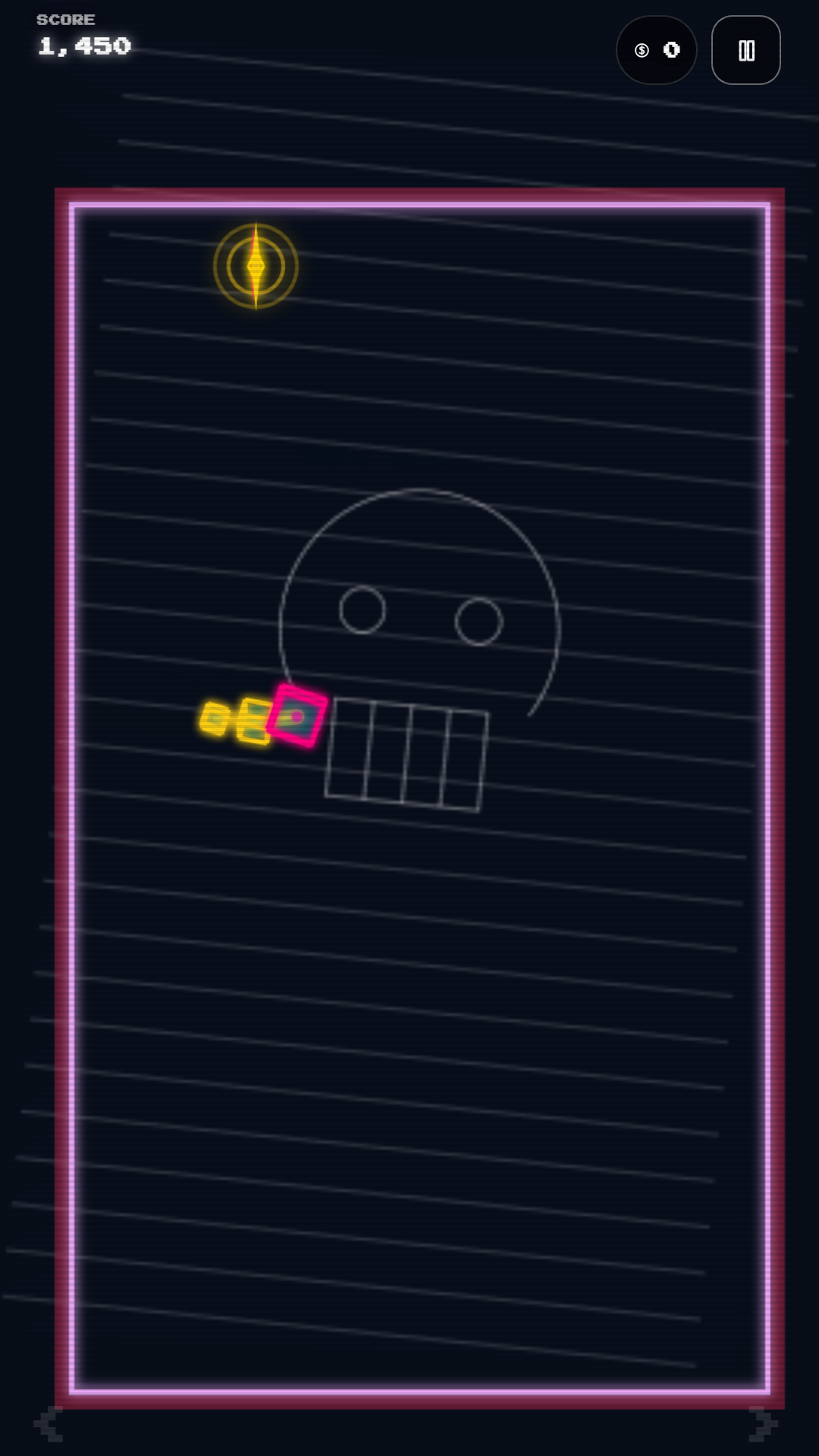 Neon Snake 3D gameplay screenshot