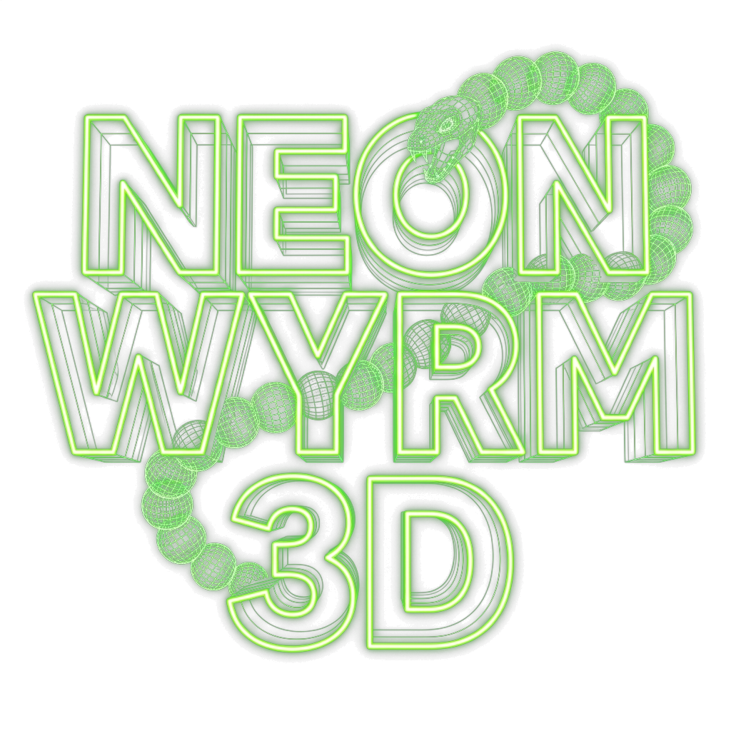 Neon Wyrm 3D