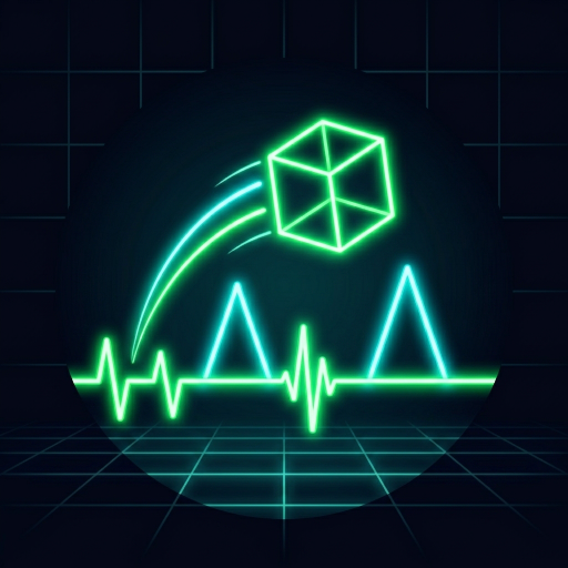 Pulse Run 3D Icon