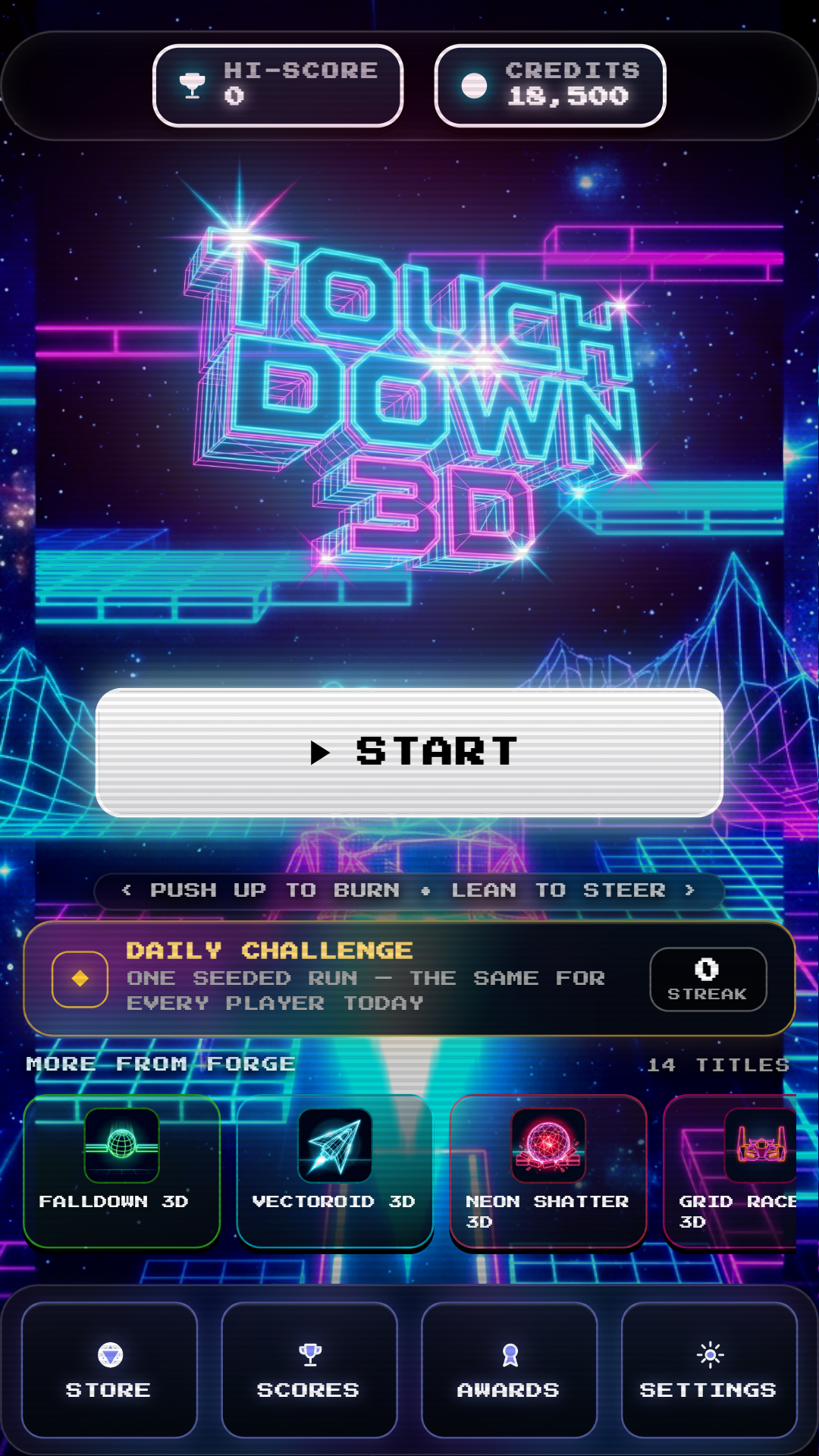 Touchdown 3D screenshot