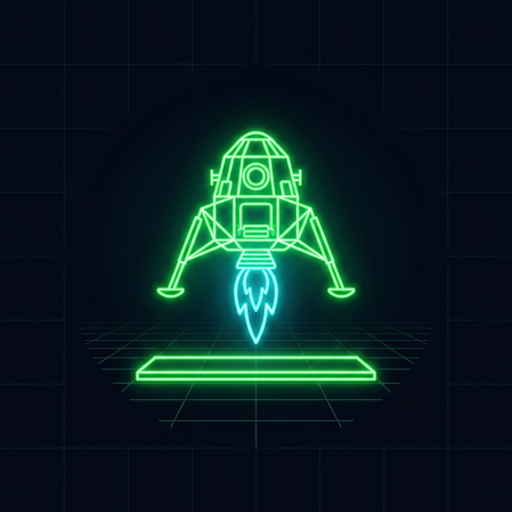 Touchdown 3D Icon