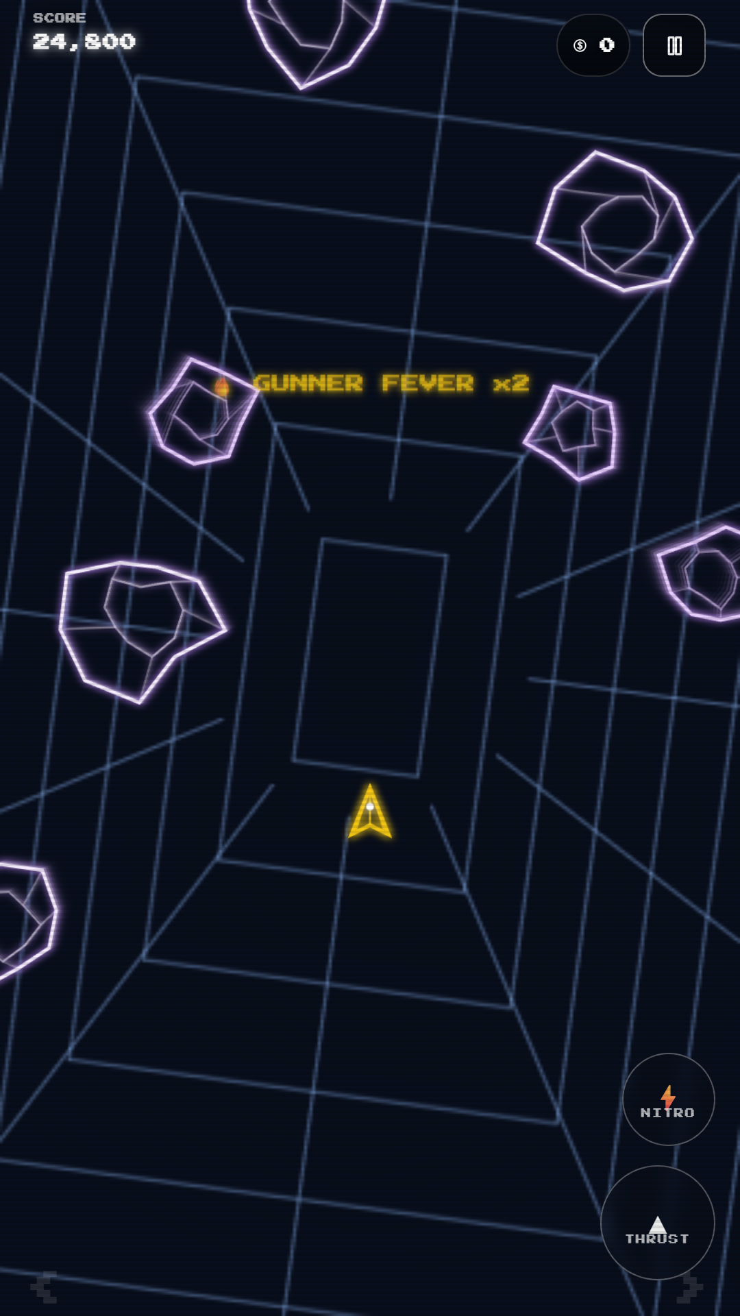 Vectoroid 3D gameplay screenshot